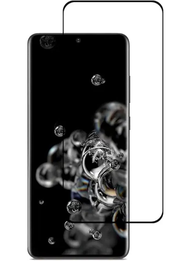Screen Protector For Samsung  Galaxy S20 Ultra , 5D Tempered Glass Protector 9H Hardness, Bubble Free, HD Clear Samsung Galaxy S20 Ultra Screen Protector
